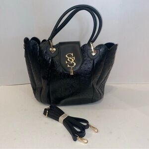 Vegan Croco tote Crossbody handbag